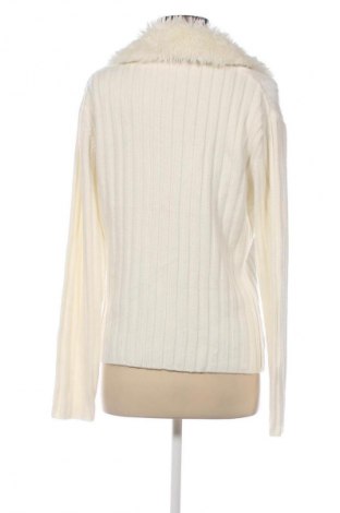 Damen Strickjacke Clockhouse, Größe XL, Farbe Weiß, Preis 20,99 €