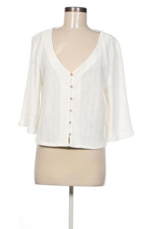 Damski kardigan H&M, Rozmiar XL, Kolor Biały, Cena 95,99 zł