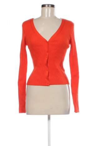 Damen Strickjacke H&M, Größe L, Farbe Orange, Preis € 8,99