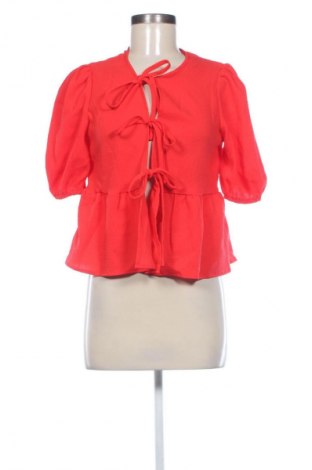 Cardigan de damă SHEIN, Mărime S, Culoare Roșu, Preț 76,32 Lei