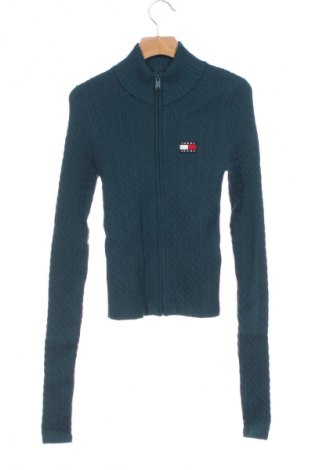 Damen Strickjacke Tommy Jeans, Größe S, Farbe Grün, Preis 67,99 €