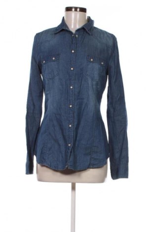 Damenbluse Bershka, Größe L, Farbe Blau, Preis 12,68 €