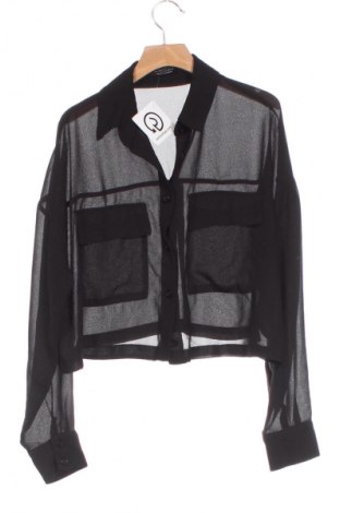 Dámská košile  Bershka, Velikost XS, Barva Černá, Cena  587,00 Kč