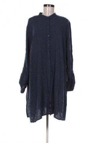 Γυναικείο πουκάμισο Bpc Bonprix Collection, Μέγεθος XXL, Χρώμα Μπλέ, Τιμή 12,79 €