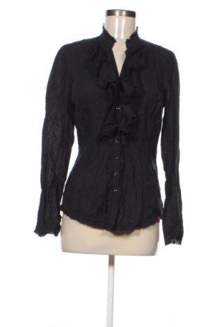 Дамска риза Edc By Esprit, Размер S, Цвят Син, Цена 41,99 лв.
