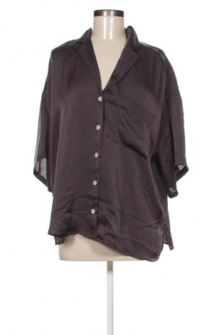 Γυναικείο πουκάμισο H&M, Μέγεθος M, Χρώμα Γκρί, Τιμή 11,99 €