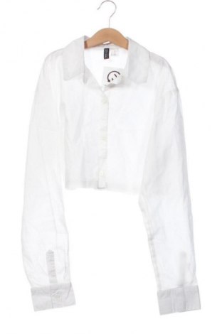 Cămașă de femei H&M Divided, Mărime XXS, Culoare Alb, Preț 66,00 Lei