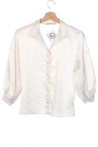 Damenbluse NA-KD, Größe XS, Farbe Ecru, Preis € 11,99