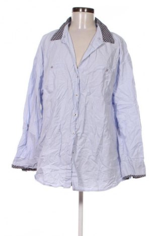 Damenbluse Samoon, Größe XXL, Farbe Blau, Preis € 28,99