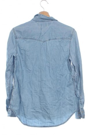 Damenbluse Tommy Jeans, Größe XS, Farbe Blau, Preis € 47,99
