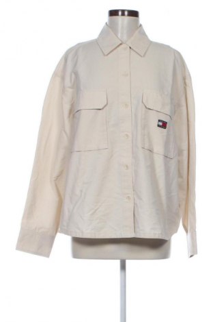 Дамска риза Tommy Jeans, Размер S, Цвят Екрю, Цена 219,99 лв.
