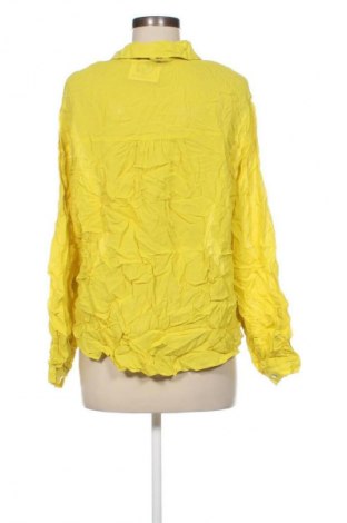Дамска риза Zara, Размер XL, Цвят Жълт, Цена 27,99 лв.