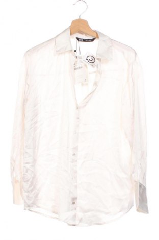 Дамска риза Zara, Размер XS, Цвят Бял, Цена 62,99 лв.
