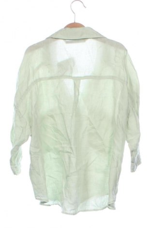 Cămașă de femei Zara, Mărime XS, Culoare Verde, Preț 76,99 Lei