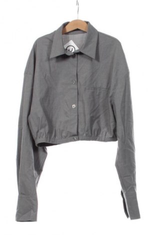 Дамска риза Zara, Размер XS, Цвят Сив, Цена 27,00 лв.