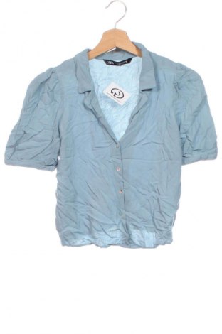 Damenbluse Zara, Größe XS, Farbe Blau, Preis € 9,99