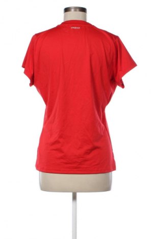 Γυναικείο t-shirt Adidas, Μέγεθος XL, Χρώμα Κόκκινο, Τιμή 7,99 €