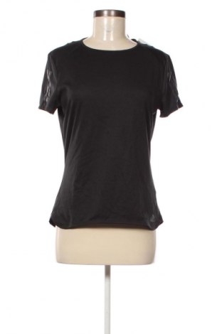 Γυναικείο t-shirt Adidas, Μέγεθος M, Χρώμα Μαύρο, Τιμή 17,99 €