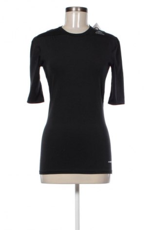 Γυναικείο t-shirt Adidas, Μέγεθος M, Χρώμα Μαύρο, Τιμή 17,99 €
