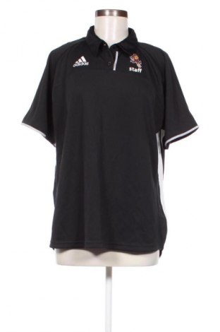 Γυναικείο t-shirt Adidas, Μέγεθος XXL, Χρώμα Μαύρο, Τιμή 13,80 €