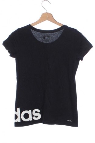 Γυναικείο t-shirt Adidas, Μέγεθος XS, Χρώμα Μαύρο, Τιμή 17,99 €