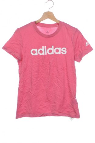 Γυναικείο t-shirt Adidas, Μέγεθος XS, Χρώμα Ρόζ , Τιμή 17,99 €