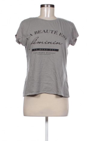 Γυναικείο t-shirt Amisu, Μέγεθος XL, Χρώμα Γκρί, Τιμή 8,68 €