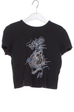Γυναικείο t-shirt Bershka, Μέγεθος XS, Χρώμα Γκρί, Τιμή 8,70 €