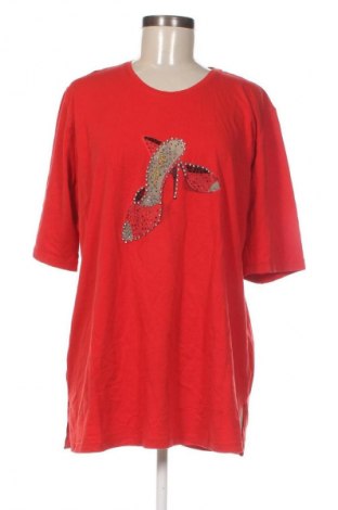 Damen T-Shirt Bexleys, Größe XXL, Farbe Rot, Preis 12,99 €