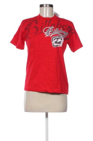 Γυναικείο t-shirt Billabong, Μέγεθος M, Χρώμα Κόκκινο, Τιμή 4,99 €