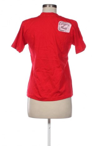 Γυναικείο t-shirt Billabong, Μέγεθος M, Χρώμα Κόκκινο, Τιμή 4,99 €