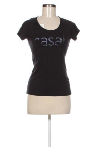 Γυναικείο t-shirt Casall, Μέγεθος S, Χρώμα Μαύρο, Τιμή 17,99 €