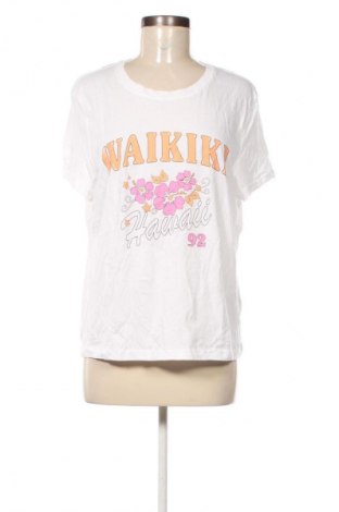 Γυναικείο t-shirt Clockhouse, Μέγεθος XL, Χρώμα Λευκό, Τιμή 10,99 €