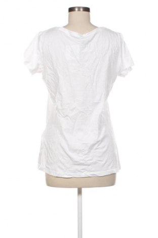 Γυναικείο t-shirt Colours, Μέγεθος XL, Χρώμα Λευκό, Τιμή 10,99 €