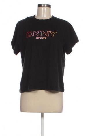 Γυναικείο t-shirt DKNY, Μέγεθος S, Χρώμα Μαύρο, Τιμή 24,99 €