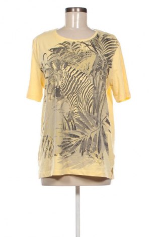 Γυναικείο t-shirt Designer S, Μέγεθος M, Χρώμα Κίτρινο, Τιμή 9,99 €