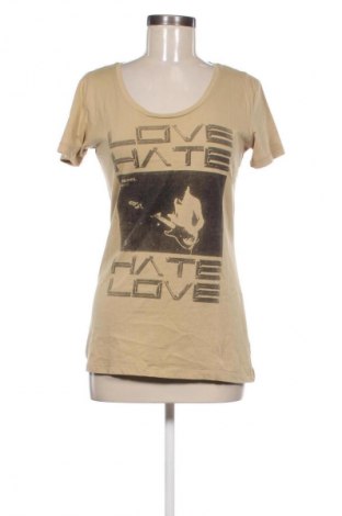 Γυναικείο t-shirt Diesel, Μέγεθος M, Χρώμα  Μπέζ, Τιμή 94,27 €