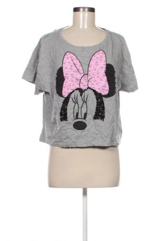 Γυναικείο t-shirt Disney, Μέγεθος M, Χρώμα Γκρί, Τιμή 10,99 €