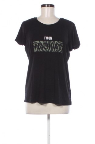 Γυναικείο t-shirt Elvira, Μέγεθος XL, Χρώμα Μαύρο, Τιμή 11,99 €