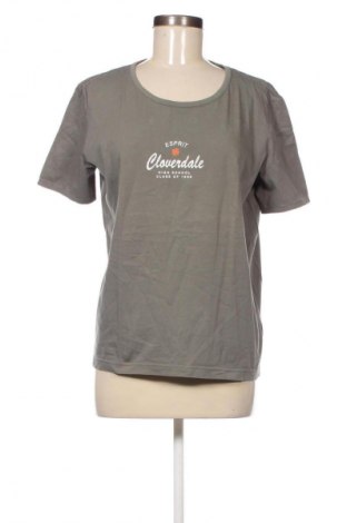 Γυναικείο t-shirt Esprit, Μέγεθος L, Χρώμα Πράσινο, Τιμή 11,99 €