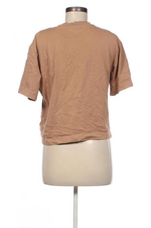 Γυναικείο t-shirt Gina Tricot, Μέγεθος M, Χρώμα Καφέ, Τιμή 3,99 €