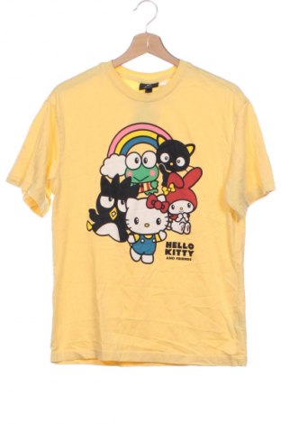 Γυναικείο t-shirt H&M, Μέγεθος XS, Χρώμα Κίτρινο, Τιμή 10,99 €