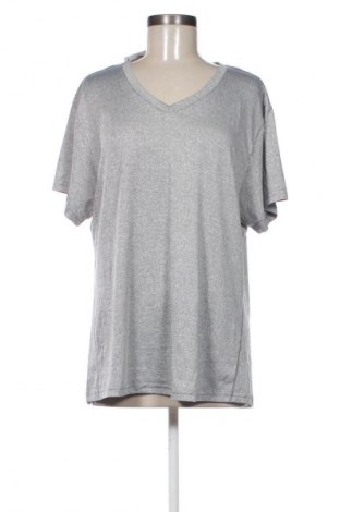 Γυναικείο t-shirt Icyzone, Μέγεθος XXL, Χρώμα Γκρί, Τιμή 10,99 €