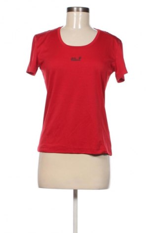 Γυναικείο t-shirt Jack Wolfskin, Μέγεθος S, Χρώμα Κόκκινο, Τιμή 17,99 €