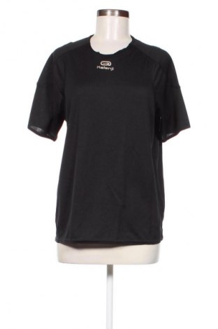 Γυναικείο t-shirt Kalenji, Μέγεθος L, Χρώμα Μαύρο, Τιμή 6,99 €