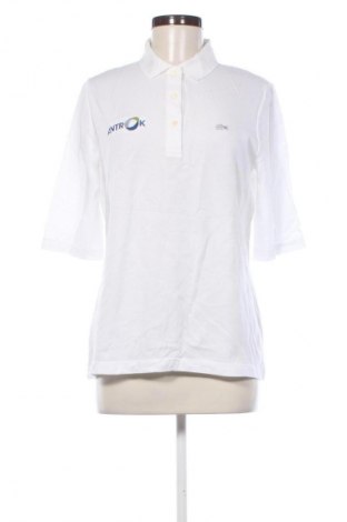 Γυναικείο t-shirt Lacoste, Μέγεθος M, Χρώμα Λευκό, Τιμή 79,99 €