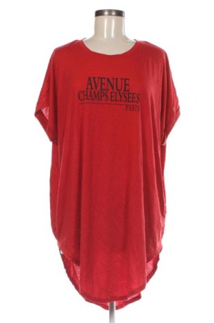 Γυναικείο t-shirt Laura Torelli, Μέγεθος XL, Χρώμα Κόκκινο, Τιμή 10,99 €