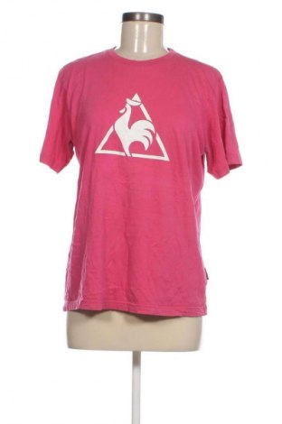 Γυναικείο t-shirt Le Coq Sportif, Μέγεθος M, Χρώμα Ρόζ , Τιμή 17,99 €
