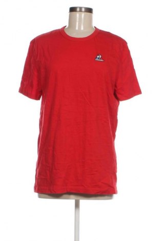 Γυναικείο t-shirt Le Coq Sportif, Μέγεθος M, Χρώμα Κόκκινο, Τιμή 16,99 €