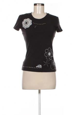 Tricou de femei Love Moschino, Mărime M, Culoare Negru, Preț 230,99 Lei